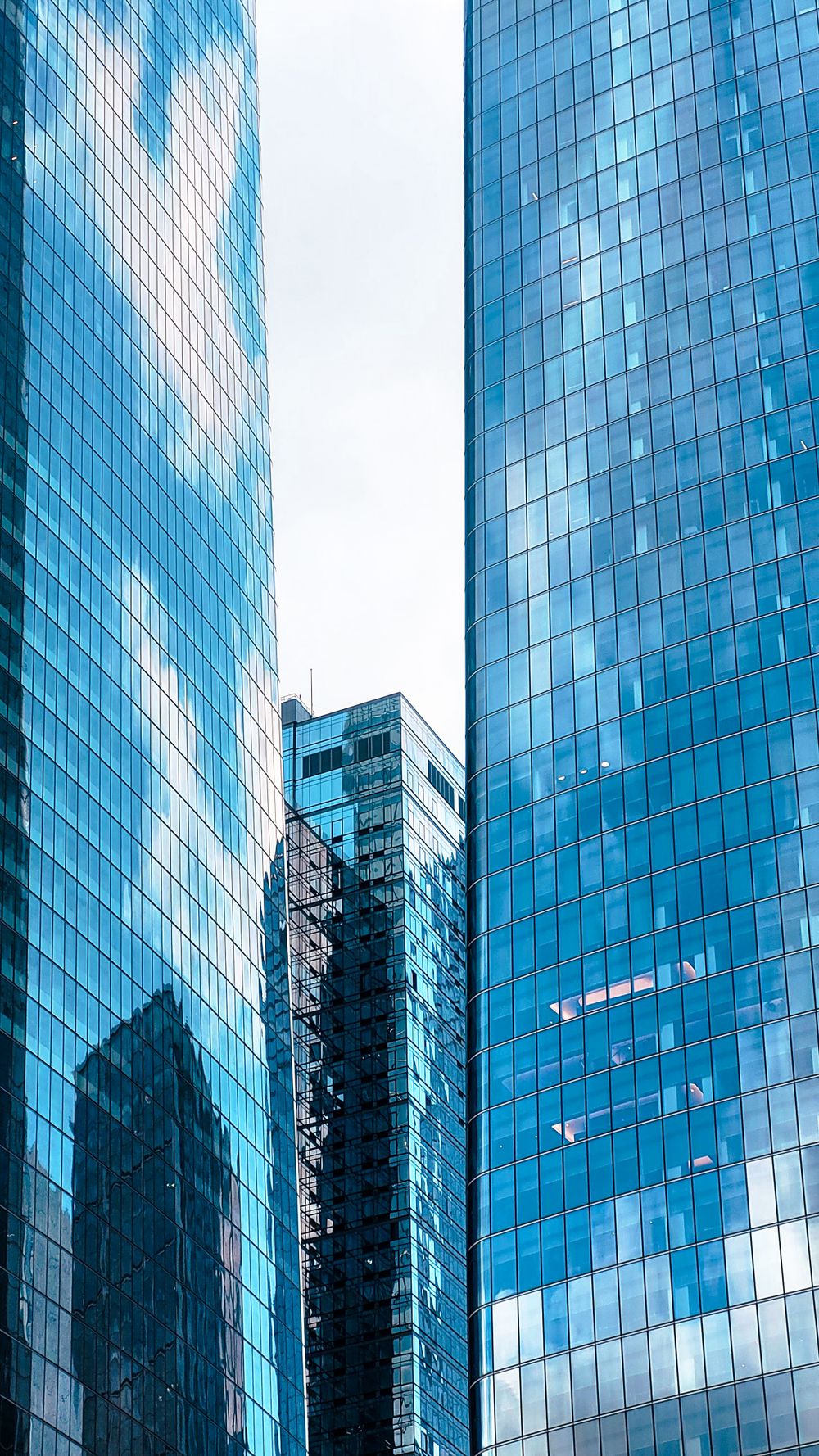 Modern residential tower